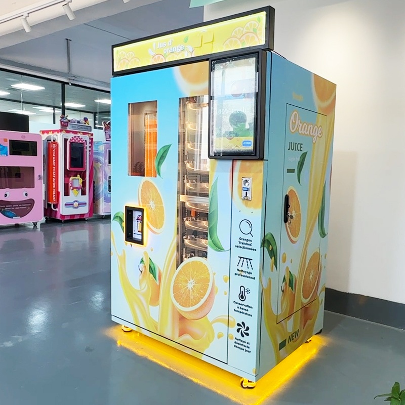 Fresh Orange Juice vending machine
