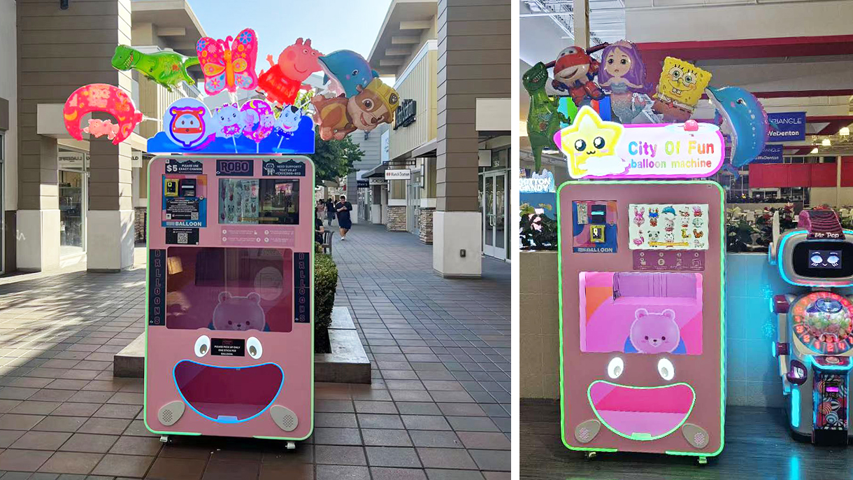 balloon vending machine source factory