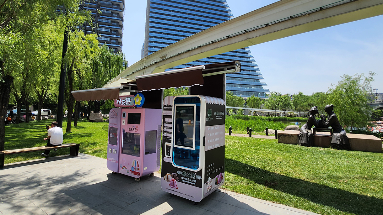 ice cream vending machine source factory